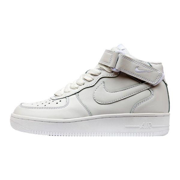 Sneakers Nike Air Force 1 Mid 07 White Leather art 5001-1